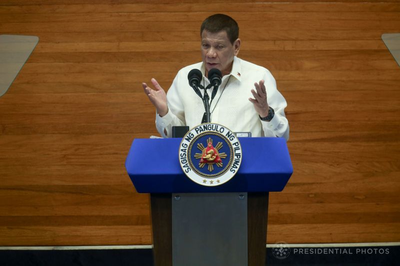 フィリピン大統領、中国にワクチン支援要請　コロナ対策擁護