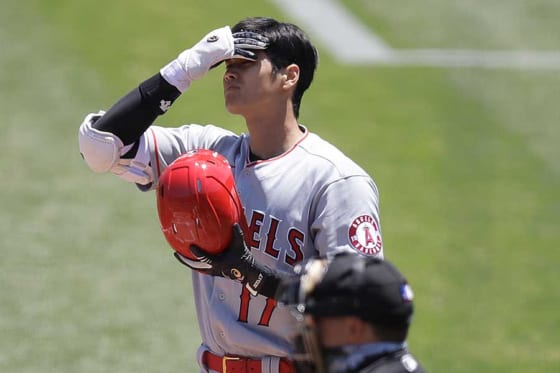 【MLB】大谷翔平、渡米後初の“中0日”打者出場も無安打3三振　打率.111、チーム零敗