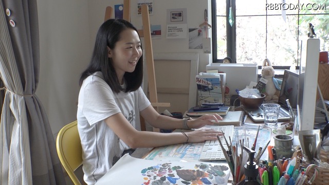 Googleストリートビューで世界を描く話題のイラストレーター・辰巳菜穂今夜の『セブンルール』