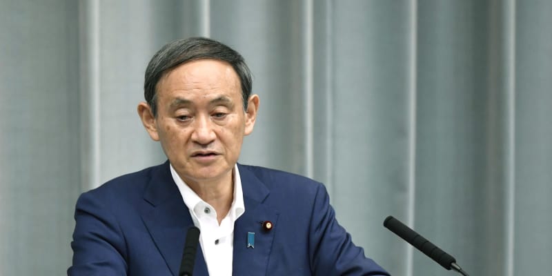 安倍首相の謝罪像「許されない」　菅氏、韓国で設置を批判