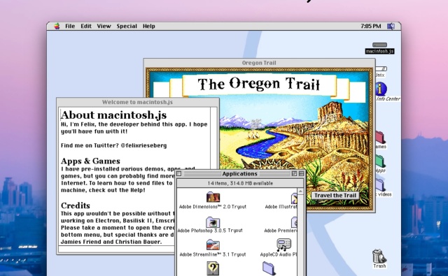 懐かしのMac OS 8を再現するエミュレータ公開。macOSやWindows等のクロスプラットフォーム対応