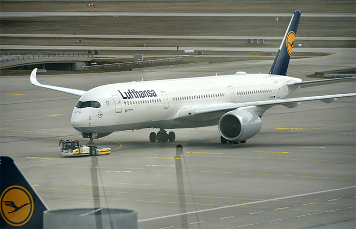 ルフトハンザ、羽田－ミュンヘン8月再開　A350で週3往復