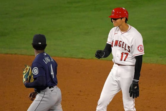 【MLB】大谷翔平、今季初盗塁となる二盗をマーク　同点生還はならず