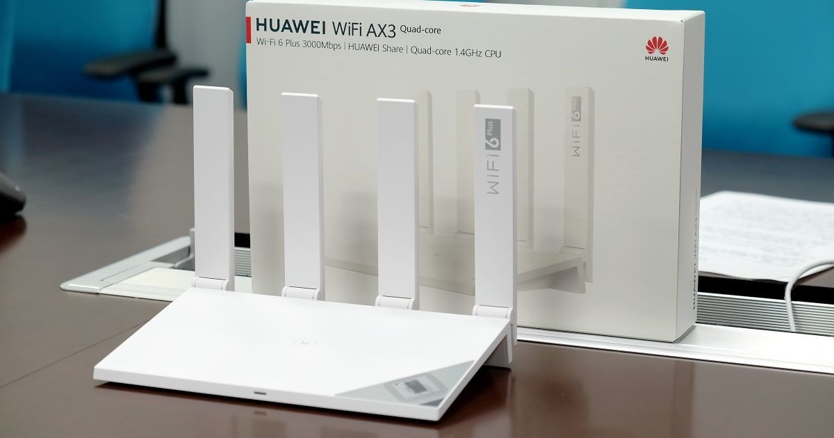 ファーウェイ、最大2,976Mbps通信のWi-Fi 6無線LANルータ