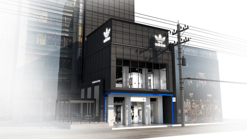 新宿に「アディダス オリジナルス」の旗艦店がオープン！