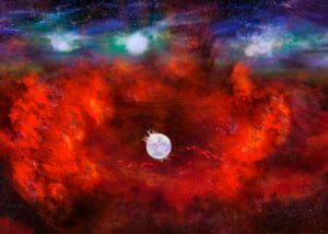アルマ望遠鏡が検出した温かい塵、超新星1987Aが残した中性子星の存在を示す可能性
