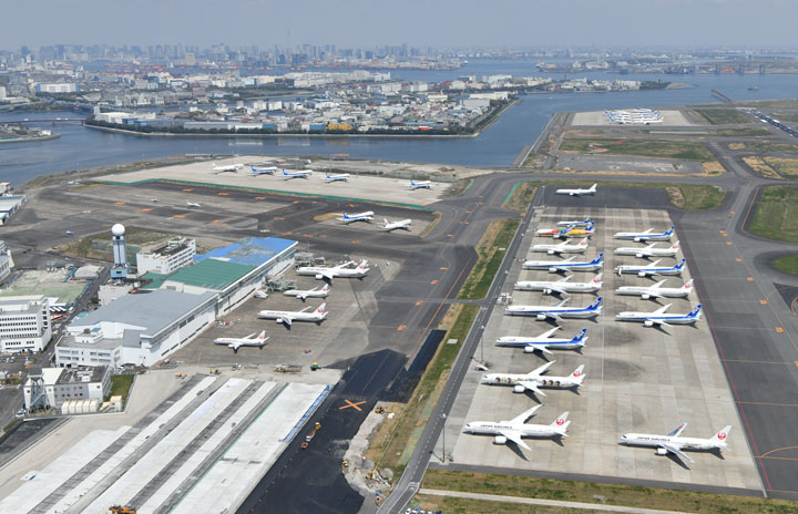 羽田空港、5月利用者95.0％減34万人　国際線は99.0％減1.5万人