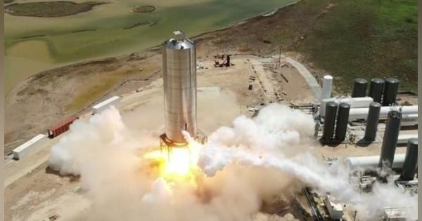 マスク『次はすぐに150m離陸試験だ』SpaceXの試作型宇宙船SN5が点火試験を完了