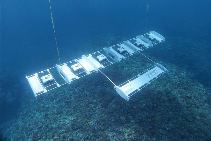 東大のサンゴ分布調査、ダイバー潜水の80倍の効率