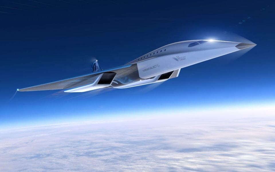 マッハ3で飛ぶ超音速旅客機、Virgin Galacticが開発を計画中。ロールスロイスとエンジン開発