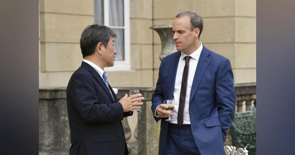 日英外相が会談　貿易交渉や香港情勢で連携確認
