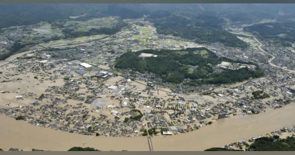 7月豪雨、住宅被害718億円　推計を発表、九州・山口