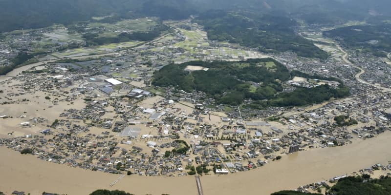 7月豪雨、住宅被害718億円　推計を発表、九州・山口