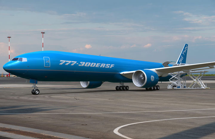 GEとIAI、777-300ERを大型貨物機に改修　ジャンボ後継777-300ERSF、22年リース開始