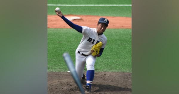 1年前の決勝再戦に「夏男」が腕をぶす　履正社・岩崎　交流試合の注目投手!