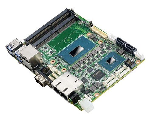IntelのXeon／Coreプロセッサ搭載の3.5インチシングルボードコンピュータ