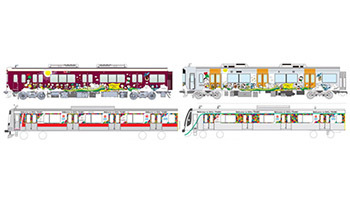 ラッピング列車「SDGsトレイン2020」を協働運行、阪急・阪神・東急が実施