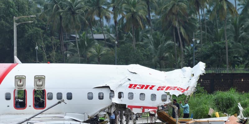 インド航空会社、10年前も事故　別の空港で着陸失敗