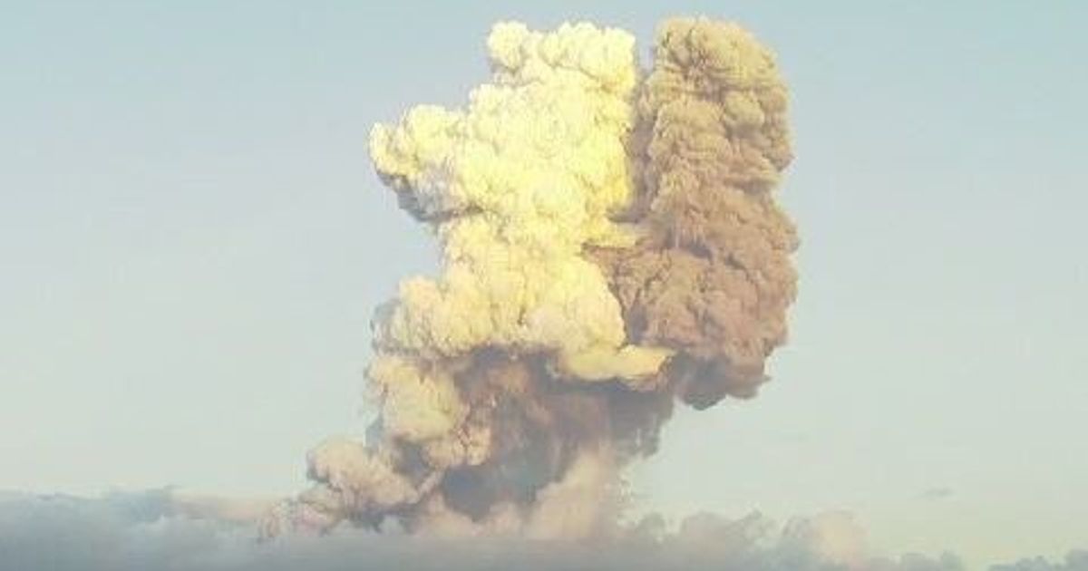 桜島が噴火　噴煙は火口上5000mまで上昇