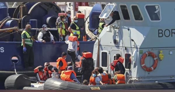 英、フランス発の密航急増で苦慮　EU離脱も難民対策に影響