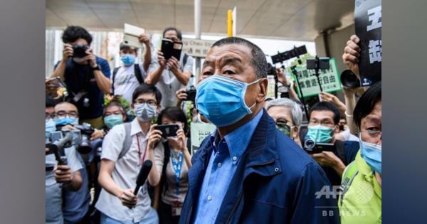 香港当局、「蘋果日報」創業者の黎智英氏ら7人逮捕 国安法違反の疑い