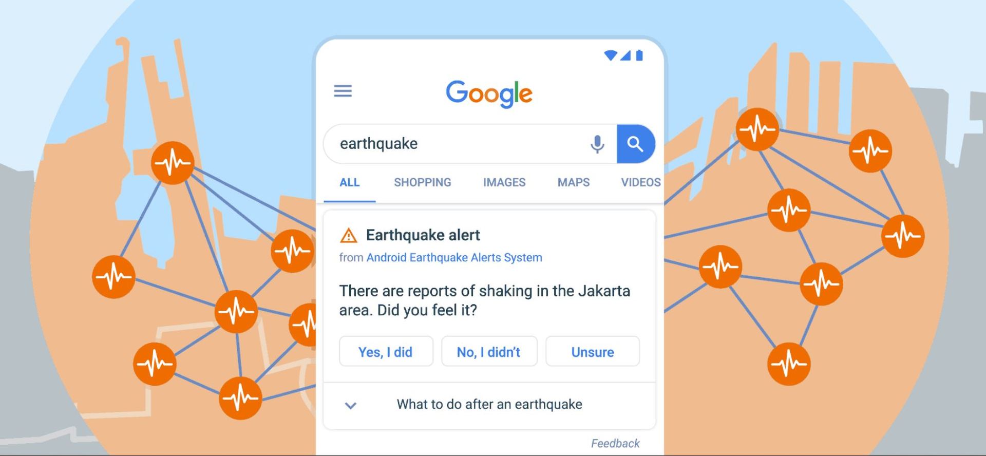Google、Android端末利用のグローバルな地震検知ネットワークを構築