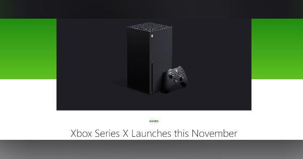 「Xbox Series X」は11月発売に決定　「Halo Infinite」同時発売は断念