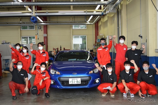 ラリージャパン参戦を目指す学生たち、中日本自動車短期大学の挑戦