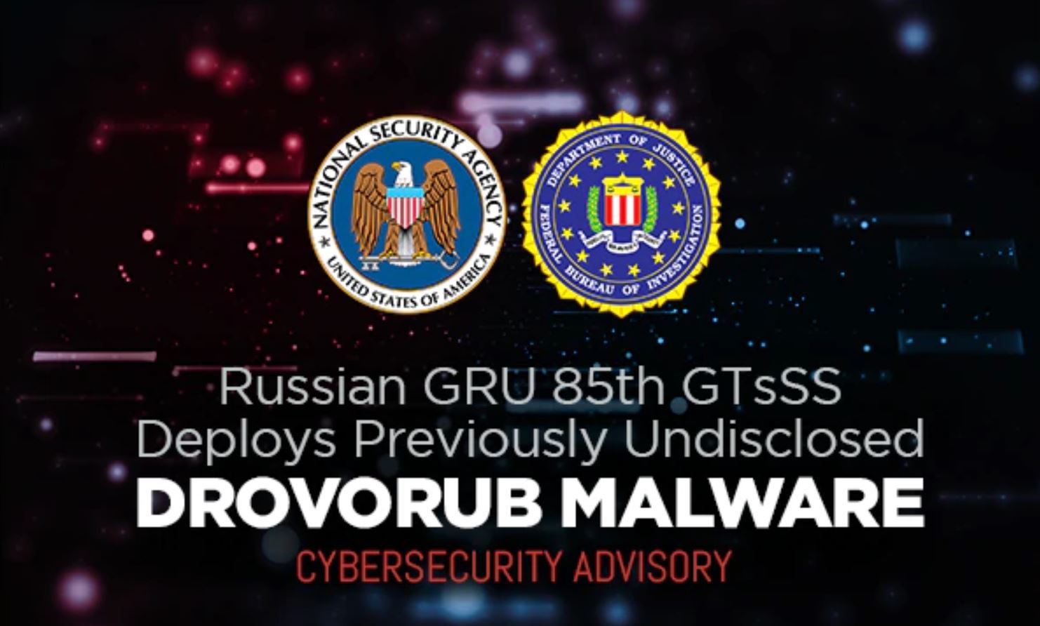 NSAとFBI、ロシアがスパイ活動で利用というLinux向けマルウェア「Drovorub」のアドバイザリー公開