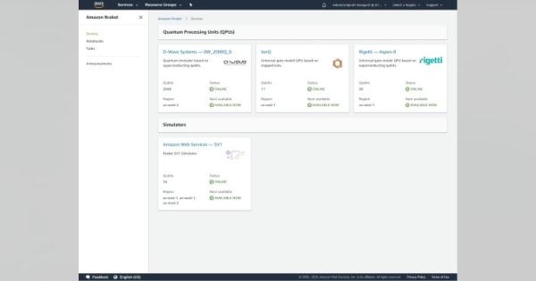 量子プラットフォーム「Amazon Braket」、米国で一般提供開始