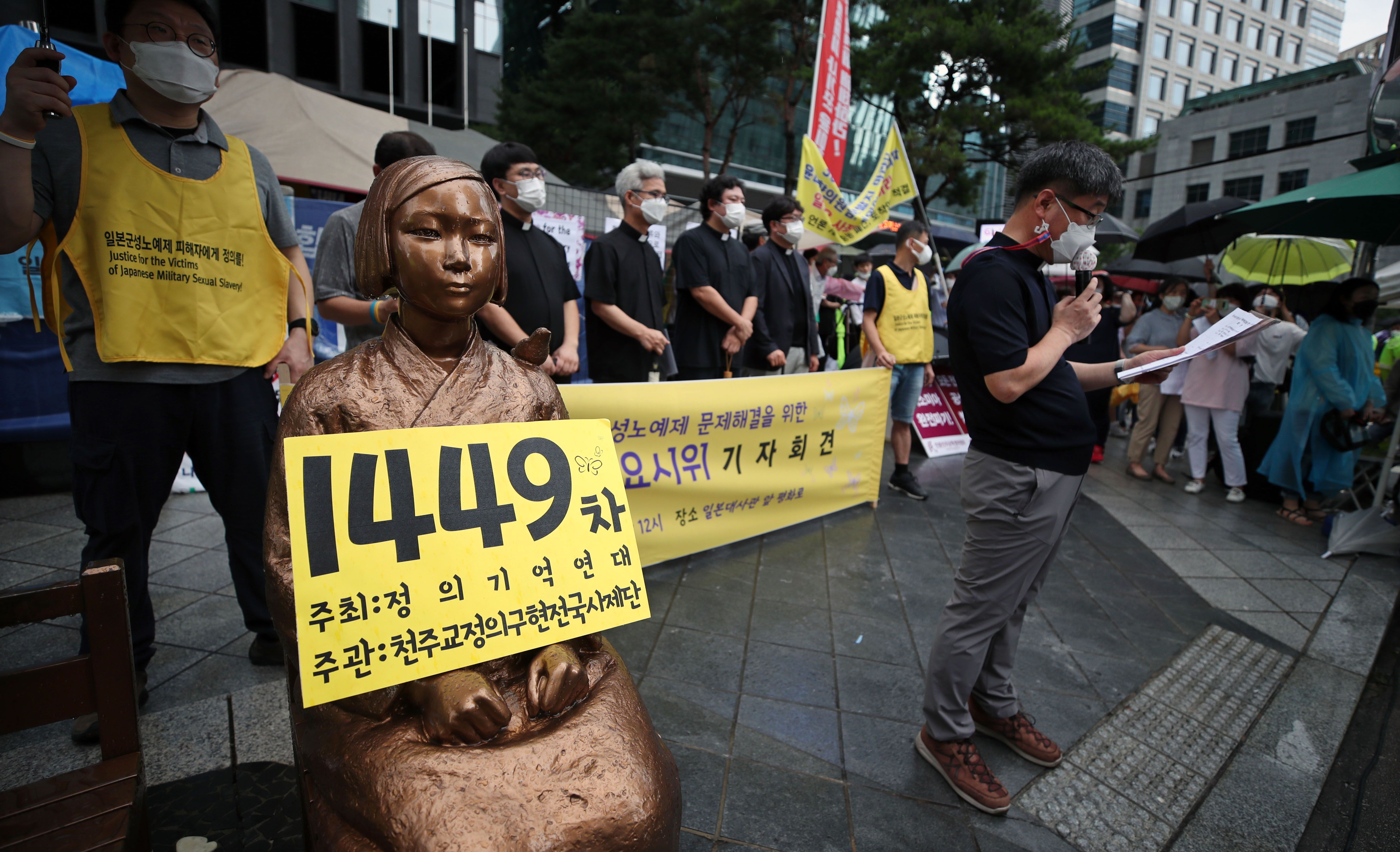 めっきり退潮、韓国・慰安婦支援団体の「水曜集会」　尹美香事件で失った世論の支持、集会の内容も迷走気味