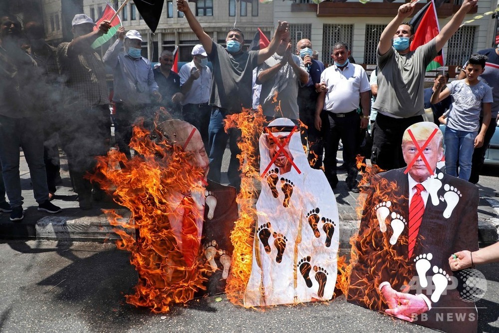 イスラエル・UAE国交正常化、各国が歓迎 パレスチナは非難