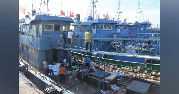 敏感な海域で漁労厳禁　中国当局が尖閣沖で漁船の管理強化　１６日に漁解禁
