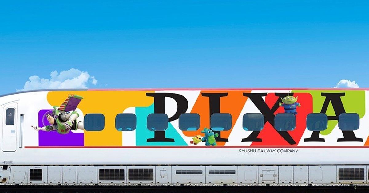 ピクサー新幹線が期間限定で運行へ。『トイ・ストーリー』デザインが可愛すぎる