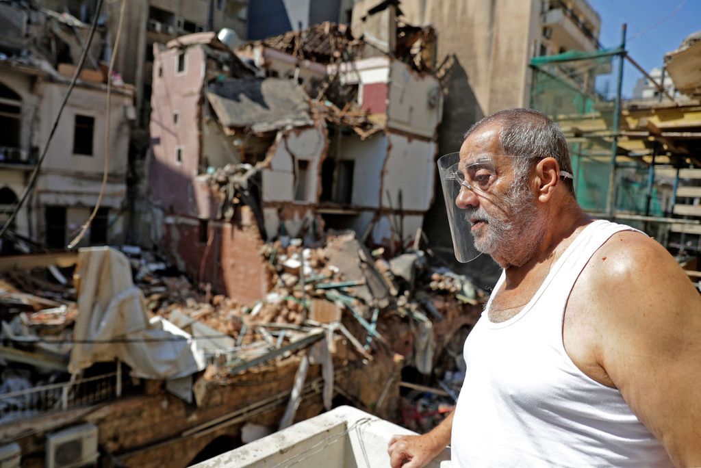 レバノン、都市封鎖へ　首都大爆発で新型コロナ拡大：時事ドットコム