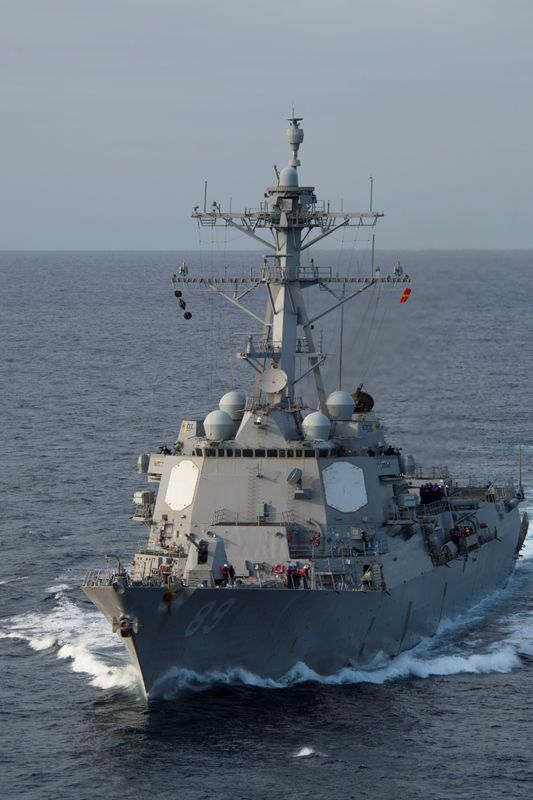 中国人民解放軍、米軍艦の台湾海峡航行を「極めて危険」と批判