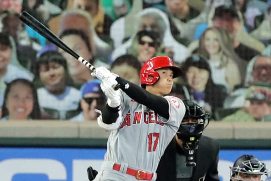 【MLB】大谷翔平、「5番・DH」で3試合連続スタメン　復活の8試合ぶりアーチに期待