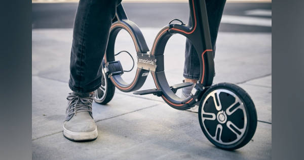 スタイリッシュな折りたたみ電動バイク！「smacircle S1」 (マッシュ