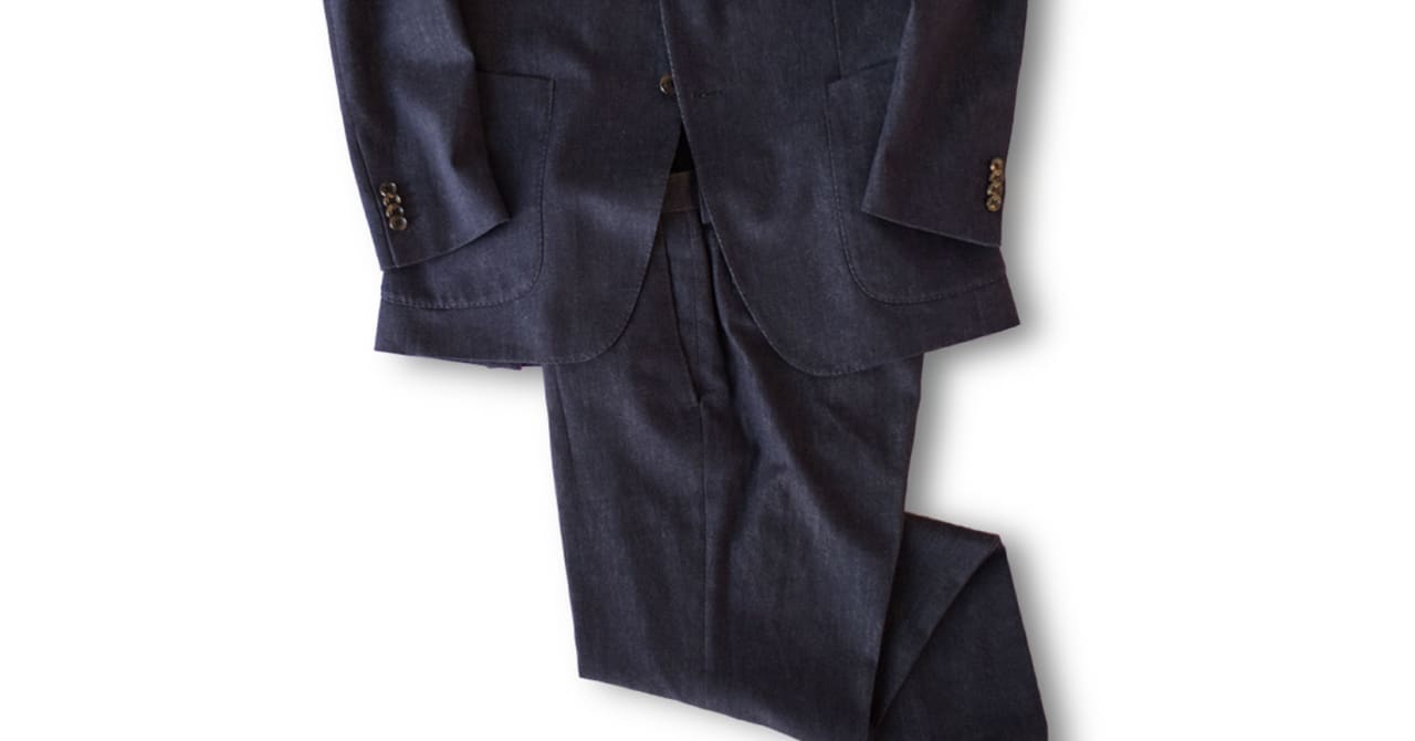 三越伊勢丹「ハイ・テーラー」が初のデニムのオーダースーツ製作、マクアケで販売
