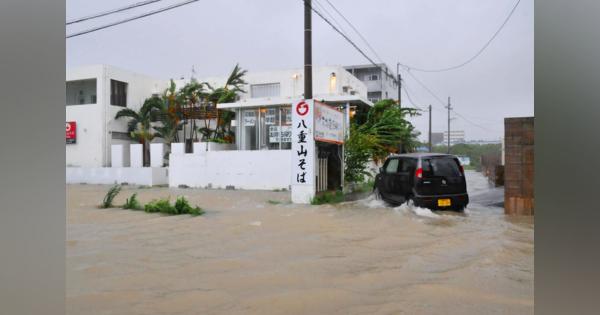 台風８号あすにも沖縄本島に最接近　大雨や土砂災害に警戒