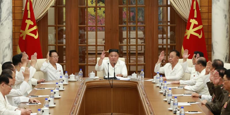 北朝鮮コロナ対策に「欠陥」　金正恩氏、党会議で克服指示