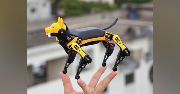 イヌ型ロボット「Spot」によく似た、手のひらサイズSTEM教育ロボット「Bittle」