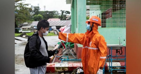 ミャンマー、新型コロナの新規感染70人　過去最多