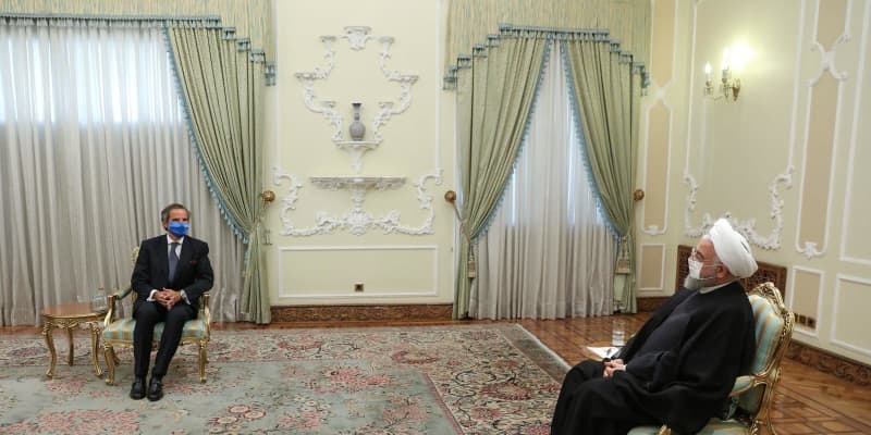 イラン、核査察受け入れで合意　IAEA事務局長が大統領と会談