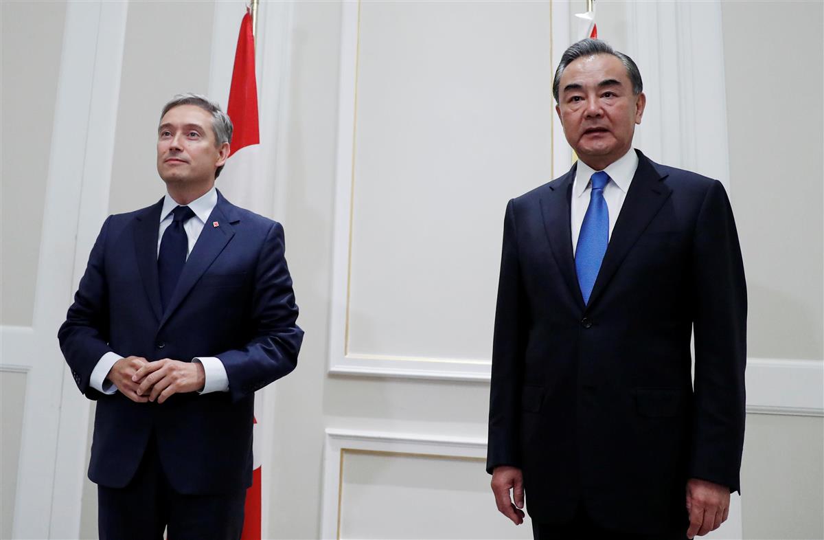 中国外相、カナダ外相に華為幹部の早期帰国求める