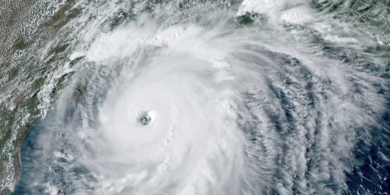 大型ハリケーン米上陸へ　暴風、高潮「極めて危険」