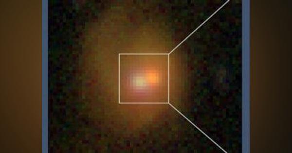 合体しつつある銀河で輝く「二重クエーサー」すばる望遠鏡の観測で新たに発見