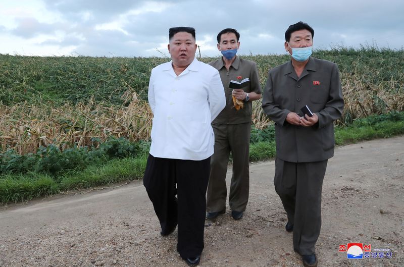 北朝鮮の金委員長「台風被害は最小限」＝ＫＣＮＡ