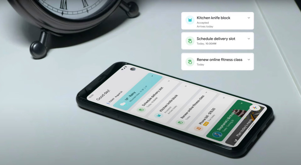 Google Assistantアプリがユーザーの検索履歴を使っておすすめをパーソナライズ