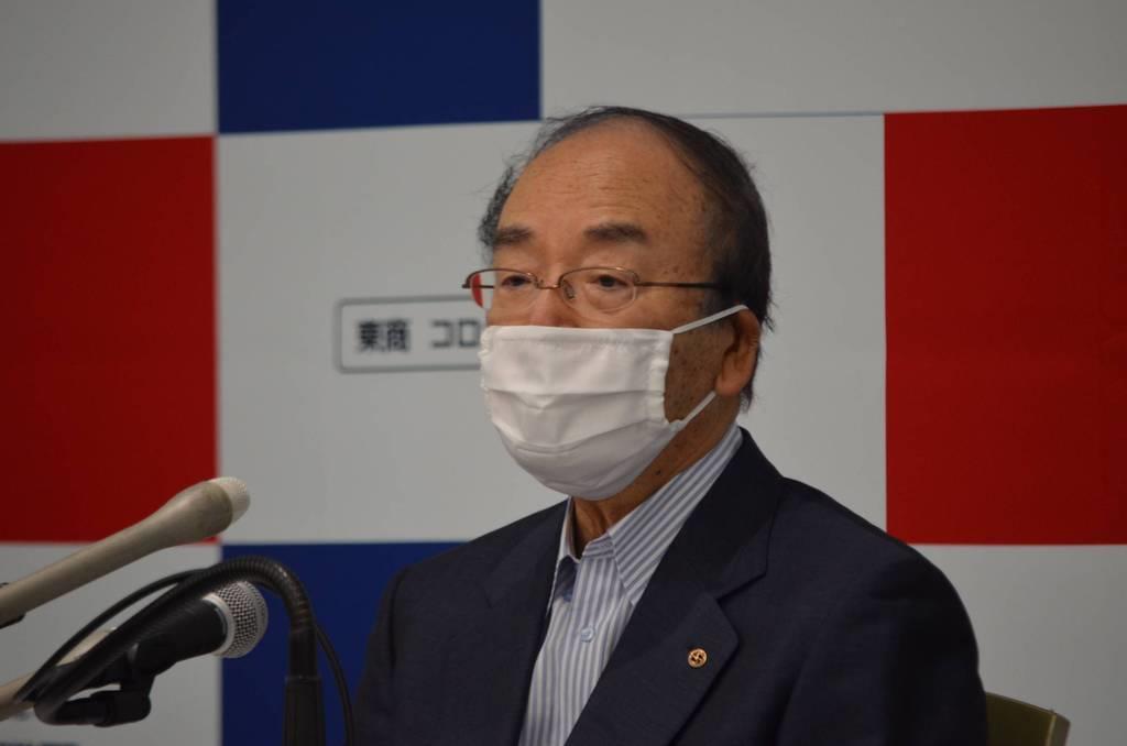 首相辞任表明　日本商工会議所の三村会頭、デフレ脱却実現への道筋を評価